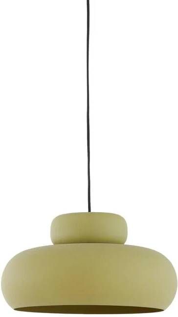 Light & Living Hanglamp Neiva Ø39cm Mat Olijfgroen Rond