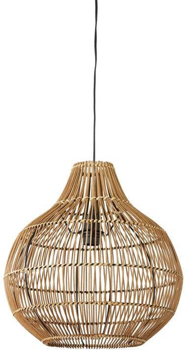Light & Living Light and Living hanglamp bruin rotan 2950718
