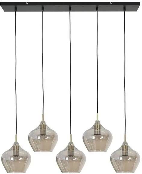 Light & Living Hanglamp Rakel Antiek Brons 5L 104x20x120cm