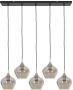 Light & Living Hanglamp Rakel Antiek Brons 5L 104x20x120cm Modern Hanglampen Eetkamer Slaapkamer Woonkamer - Thumbnail 2