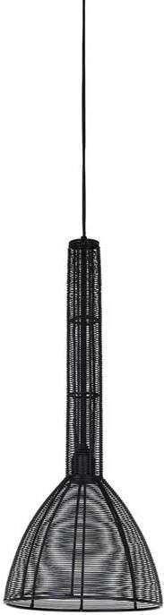 Light & Living Hanglamp Tartu 60cm hoog Mat Zwart