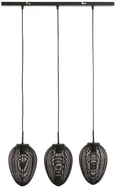 Light & Living Light and Living hanglamp zwart metaal 2969812