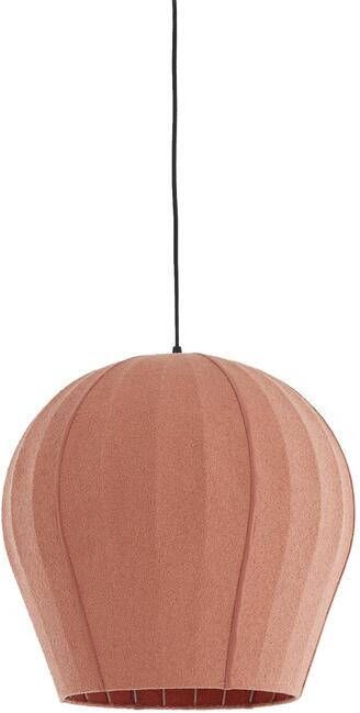 Light & Living Hanglamp Zagori Koraalrood Ø44cm