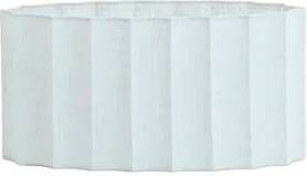 Light & Living Lampenkap ovaal Disli Wit 38x17.5x19cm