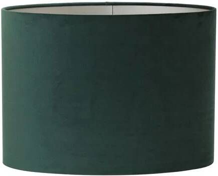 Light & Living Lampenkap Ovaal Velours Dutch Green 45x21x32cm