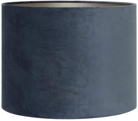 Light & Living Light&living Kap cilinder 20-20-15 cm VELOURS dusty blue