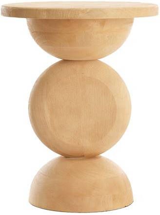 Light & Living Light&living Bijzettafel Ø40x50 cm MIRTO hout mat naturel