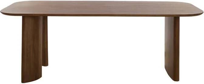 Light & Living Light&living Eettafel 220x100x76 cm AYMARA hout donker bruin