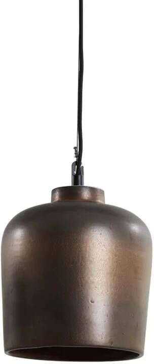 Light & Living Light&living Hanglamp Ø22 5x25 cm DENA mat brons