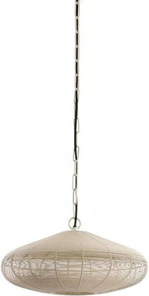 Light & Living Light&living Hanglamp Ø40x18 cm BAHOTO mat crème