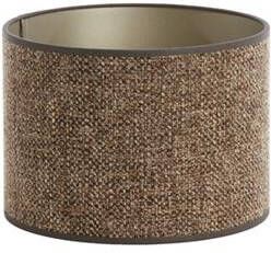 Light & Living Light&living Kap cilinder 20-20-15 cm SAVERNA donker bruin