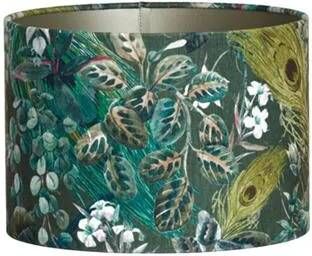 Light & Living Light&living Kap cilinder 30-30-21 cm XENIA FLORA groen