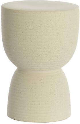 Light & Living Light&living Kruk Ø28 5x42 cm FINCA keramiek mat crème