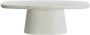 Light & Living Deens Ovale Salontafel Hamura Terrazzo 120 x 70cm Wit Ovaal - Thumbnail 1