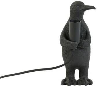 Light & Living Light&living Tafellamp E14 12x12x24 cm PENGUIN mat zwart