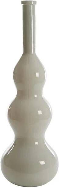 Light & Living Light&living Vaas Ø33x100 cm VENERIO glas melk licht beige