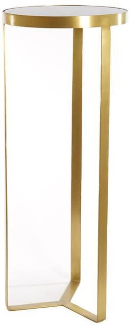 Light & Living Light&living Zuil Ø40x100 cm TURBI glas zwart-mat brons