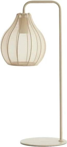 Light & Living Tafellamp ELATI Ø20x60.5cm Beige