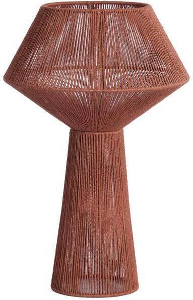Light & Living Tafellamp Fugia Ø36x57cm Rood