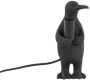 Light & Living Tafellamp 'Penguin' 24cm kleur Mat Zwart - Thumbnail 1