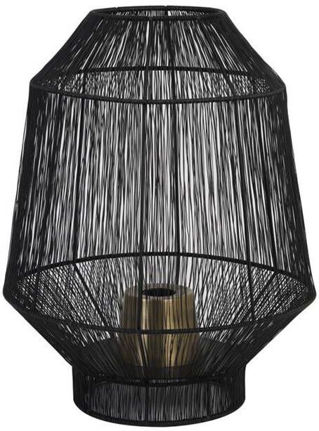 Light & Living Tafellamp VITORA 37x37x46cm Zwart