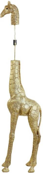 Light & Living Vloerlamp 'Giraffe' 184cm kleur Antiek Brons (excl. kap)