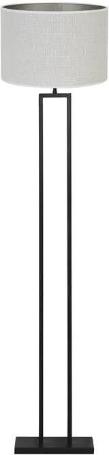 Light & Living Vloerlamp Shiva|Saverna Zwart|Eiwit Ø40x170cm