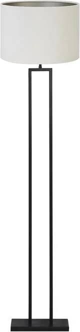 Light & Living Vloerlamp Shiva|Velours Zwart|Off white Ø40x170cm