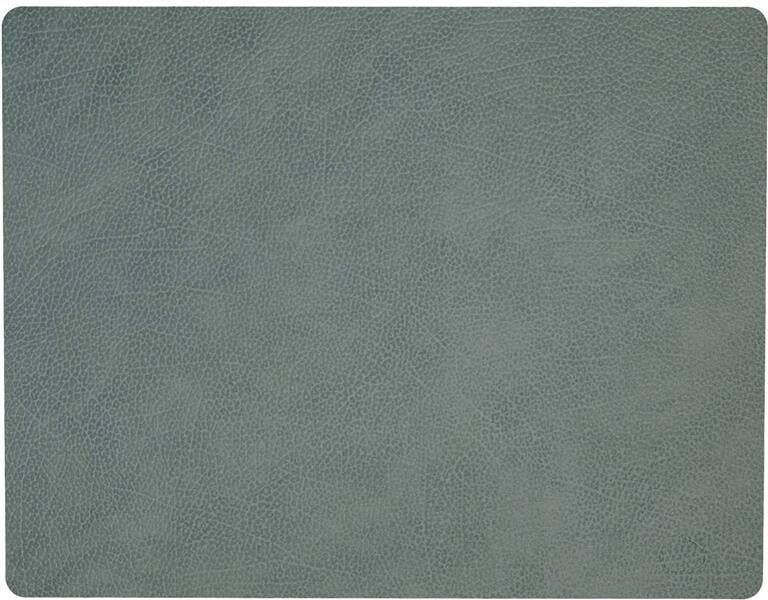 LIND DNA Placemat Hippo Leer Pastel Green 45 x 35 cm