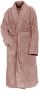 LINNICK Pure Badjas Velours 100% Katoen Rose Maat XXL Badjas Dames Badjas Heren - Thumbnail 2