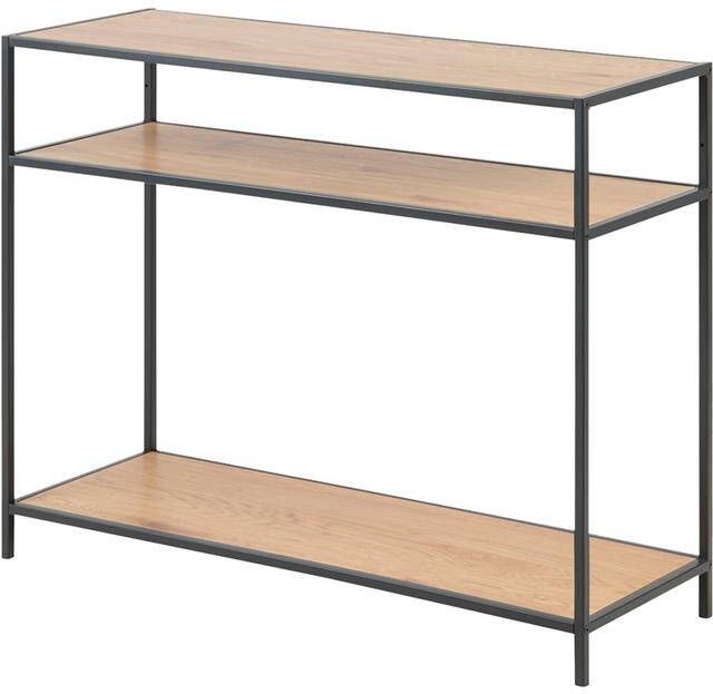 Lisomme Vic houten sidetable naturel 100 x 35 cm