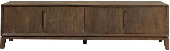Livingfurn TV-meubel Cortez Mangohout 210cm Bruin