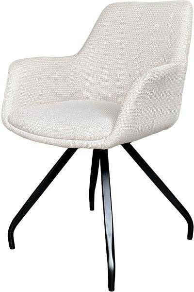 Livingfurn Eetkamerstoel Duke Sand Beige 1 stuk