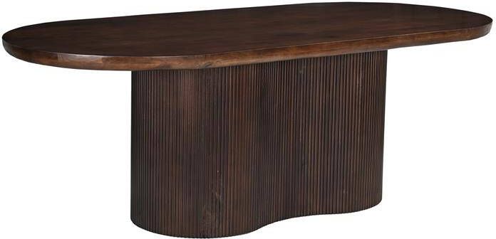 Livingfurn Eetkamertafel Sevilla Brown 250cm Mangohout