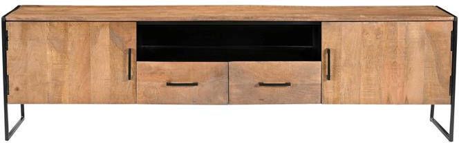 Livingfurn TV-meubel Elin Mangohout 180cm Bruin