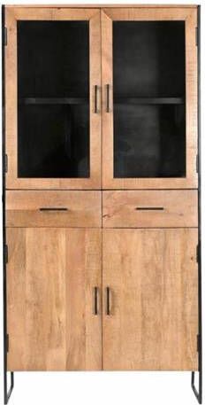 Livingfurn Elin stellingkasten 90 cm mangohout naturel