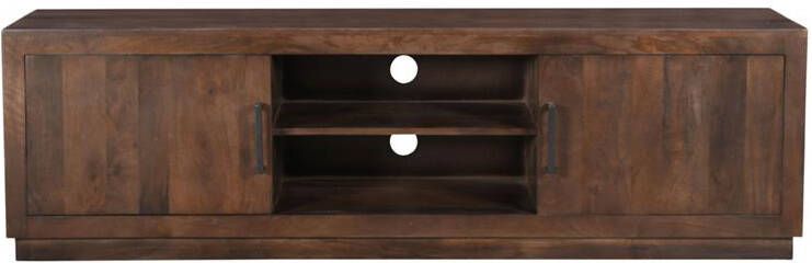 Livingfurn TV-meubel Jaxx Mangohout 150cm Bruin