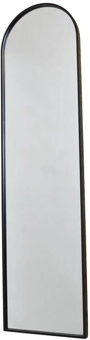 Loft42 Fragix Ark wandspiegel Zwart metaal 120x40