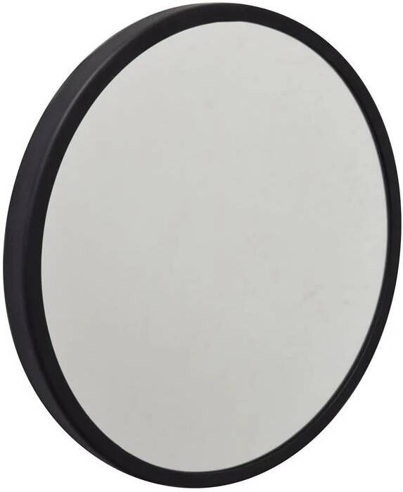 Loft42 Mirror Spiegel Rond L Zwart Metaal Ø45