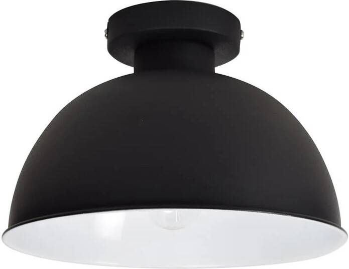 Urban Interiors Plafondlamp Industrial Ø30 Cm Vintage Black