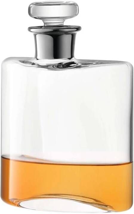 LSA L.S.A. Flask Karaf 350 ml Glas Zilver