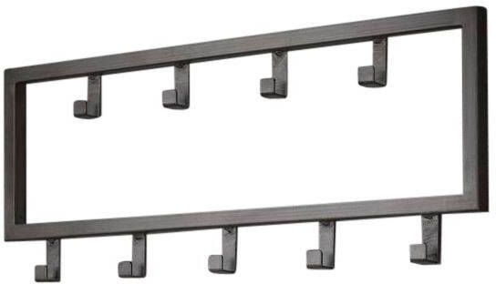 LT-Luce Kapstok Industrial Old Zilver 9 haken