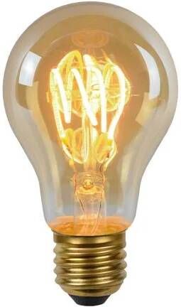 Lucide A60 Filament lamp Ø 6 cm LED Dimb. E27 1x5W 2200K Amber