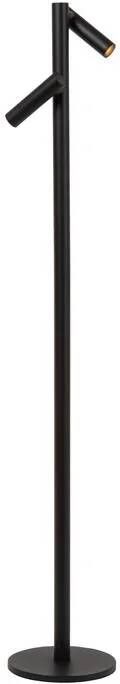 Lucide ANTRIM Oplaadbare Leeslamp Binnen Buiten Accu Batterij LED Dimb. 2x2 2W 2700K IP54 Met draadloos oplaadstation Zwart