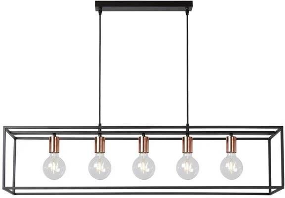 Lucide ARTHUR Hanglamp 5xE27 Zwart