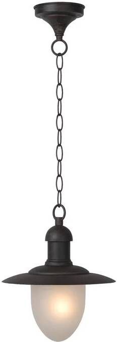 Lucide ARUBA Hanglamp Buiten Ø 25 cm 1xE27 IP44 Roest bruin