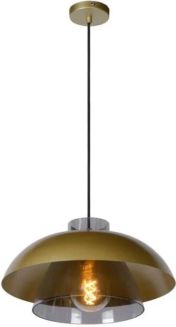 Lucide AVONMORE Hanglamp Ø 40 cm 1xE27 Mat Goud Messing