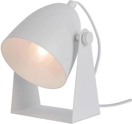 Lucide CHAGO Tafellamp 1xE14 Wit