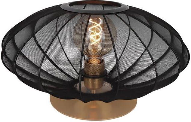 Lucide CORINA Tafellamp Ø 40 cm 1xE27 Zwart