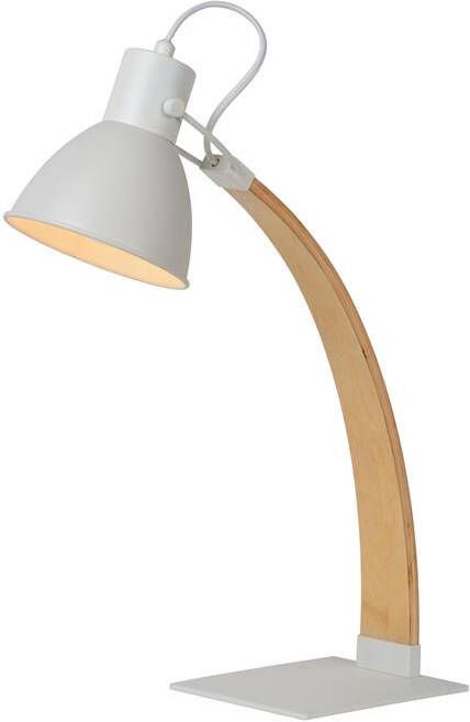 Lucide CURF Bureaulamp 1xE27 Wit